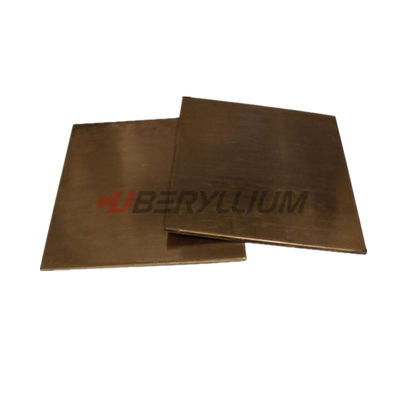 Alloy CW101C UNS.C17200 Beryllium Copper Foil Sheet With State Hard 1/2 1/4