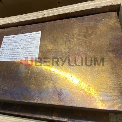 Alloy Beryllium Copper Sheets 25 UNS C17200 With Thickness 2mm