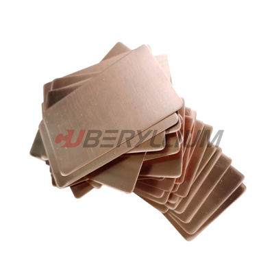 DIN 2.1247 Beryllium Copper Plate Foil 5mmx200mm For Electrical Connectors